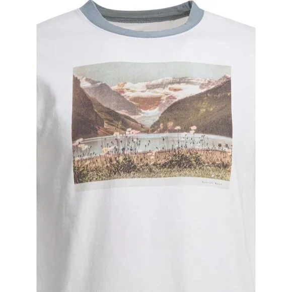 Kapital Ringer Churchill Lake T-Shirt Tag Size 3 Men